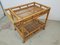 Bamboo Rattan Serving Trolley, 1960s 5