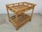 Bamboo Rattan Serving Trolley, 1960s, Image 6