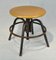 Vintage Industrial Adjustable Stool, Image 9