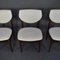 Wenge Dining Room Chairs, 1960s, Set of 4 12