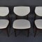 Wenge Dining Room Chairs, 1960s, Set of 4, Image 13