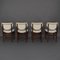 Wenge Dining Room Chairs, 1960s, Set of 4 17