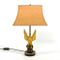 Vintage 24-Karat Gilded Table Lamp from Deknudt, 1970s 1