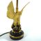 Lámpara de mesa chapada en oro de 24 quilates de Deknudt, años 70, Imagen 8