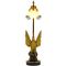 Lámpara de mesa chapada en oro de 24 quilates de Deknudt, años 70, Imagen 3