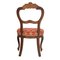 Antique Louis Philippe Italian Walnut Side Chairs, Set of 2, Image 6