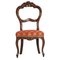 Antique Louis Philippe Italian Walnut Side Chairs, Set of 2, Image 5