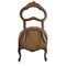 Antique Louis Philippe Italian Walnut Side Chairs, Set of 2, Image 4