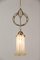 Jugendstil Pendant Lamp with Opaline Shade, 1900s 6