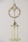 Jugendstil Pendant Lamp with Opaline Shade, 1900s 1