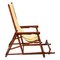 Mid-Century French Folding Canvas Long Chair from Clairitex 2