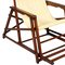 Mid-Century French Folding Canvas Long Chair from Clairitex, Image 6