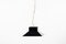 Vintage Minimalist Black Pendant Lamp by Artimeta, Image 1