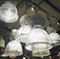 Vintage Industrial Glass & Metal Loft Lamp from Holophane, 1980s, Image 9