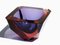 Murano Glass Ashtray by Flavio Poli for Seguso Sommerso, 1960s 1