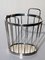 Italian Midcentury Silver Alpacca Fruit Basket by Broggi Milano, 1950s 2