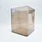 Vintage Smoked Glass Magazine Rack by Michel Dumas for Roche Bobois 4