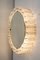 Oval Viennese Backlit Mirror from Austrolux, 1950s 2