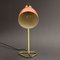 Mid-Century French Red Brass Table Lamp, 1950s, Image 7