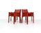 Vintage 413 Cab Chairs by Mario Bellini for Cassina, Set of 4 6