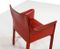 Vintage 413 Cab Chairs by Mario Bellini for Cassina, Set of 4 8