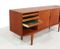 Mid-Century Teak Sideboard with Sliding Doors 6