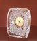 Vintage Uhr aus Kristallglas mit Schweizer Uhrwerk von Daum 6