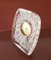 Orologio vintage in cristallo con meccanismo svizzero di Daum, Immagine 4