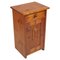 Art Nouveau Country Nightstand Cabinet, 1900s, Image 1