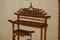 Estantería Bibus de bambú con estantes esmaltados del siglo XIX, Imagen 5