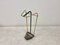 Vintage Austrian Brass & Iron Umbrella Stand, 1950s 6