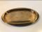 Mid-Century Danish Oval Brass Tray from Cohr, 1950s, Image 1