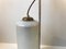Lámpara colgante vintage tubular de vidrio a rayas de Voss, años 50, Imagen 7