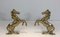 French Brass Horse Andirons, 1970s, Set of 2, Image 2