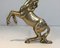French Brass Horse Andirons, 1970s, Set of 2 5