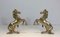 French Brass Horse Andirons, 1970s, Set of 2, Image 4