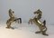 French Brass Horse Andirons, 1970s, Set of 2, Image 6