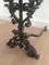 Late 19th-Century Wrought Iron Andirons, Set of 2 9