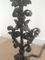 Late 19th-Century Wrought Iron Andirons, Set of 2 8