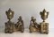 Chiseled Andirons, 1850s, Set of 2, Image 2