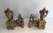 Chiseled Andirons, 1850s, Set of 2, Image 3