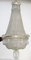 Lámpara de araña Imperio vintage de cristal, años 30, Imagen 1