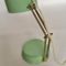 Vintage Mint Metal Wall or Table Lamp, 1981 6