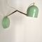 Vintage Mint Metal Wall or Table Lamp, 1981, Image 2