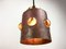 Lampada Mid-Century in vetro ed ottone di Nanny Still, Immagine 5