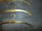 Industrial Brass Coat Hangers, 1970s, Set of 3 3