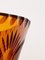 Vintage Bohemian Amber Cut Glass Bowl, Image 10