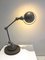 Green Industrial Articulated Desk Lamp from Jieldé, 1950s, Image 2