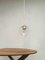 Small Vintage Glass Globe Pendant from Raak 2