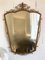 Espejo italiano vintage de hierro forjado dorado de Pier Luigi Colli, años 50, Imagen 1